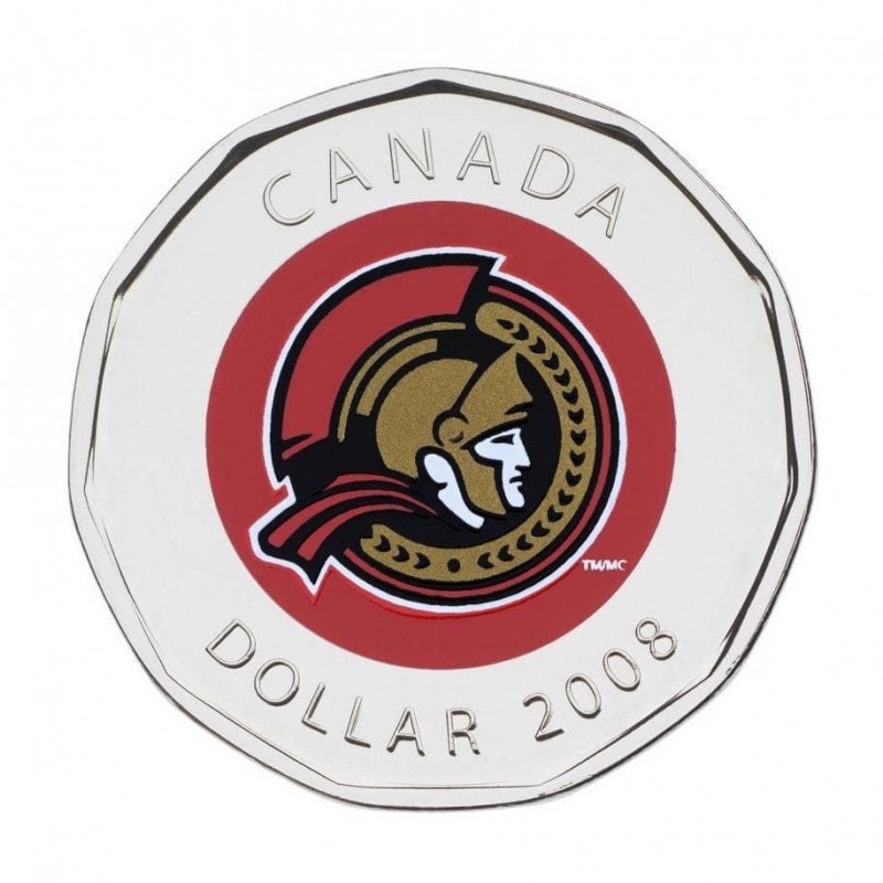 2008 CANADA NHL® OTTAWA SENATORS 7-Coin Commemorative Hockey Gift Set