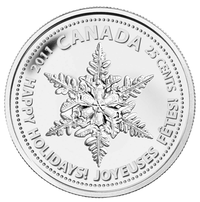2011 PEACE & JOY/ PAIX ET JOIE Royal Canadian Mint 7-Coin Gift Set
