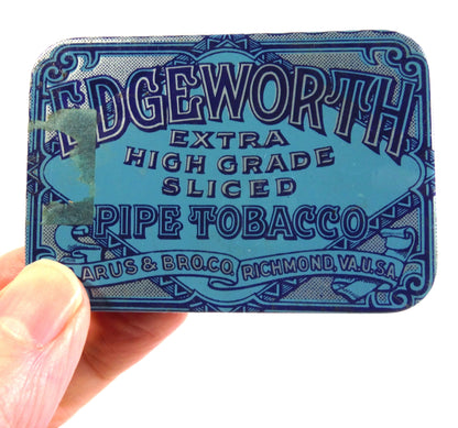 Vintage Tin by Larus & Bros. Ltd of Richmond, Virginia: 'EDGEWORTH PIPE TOBACCO'