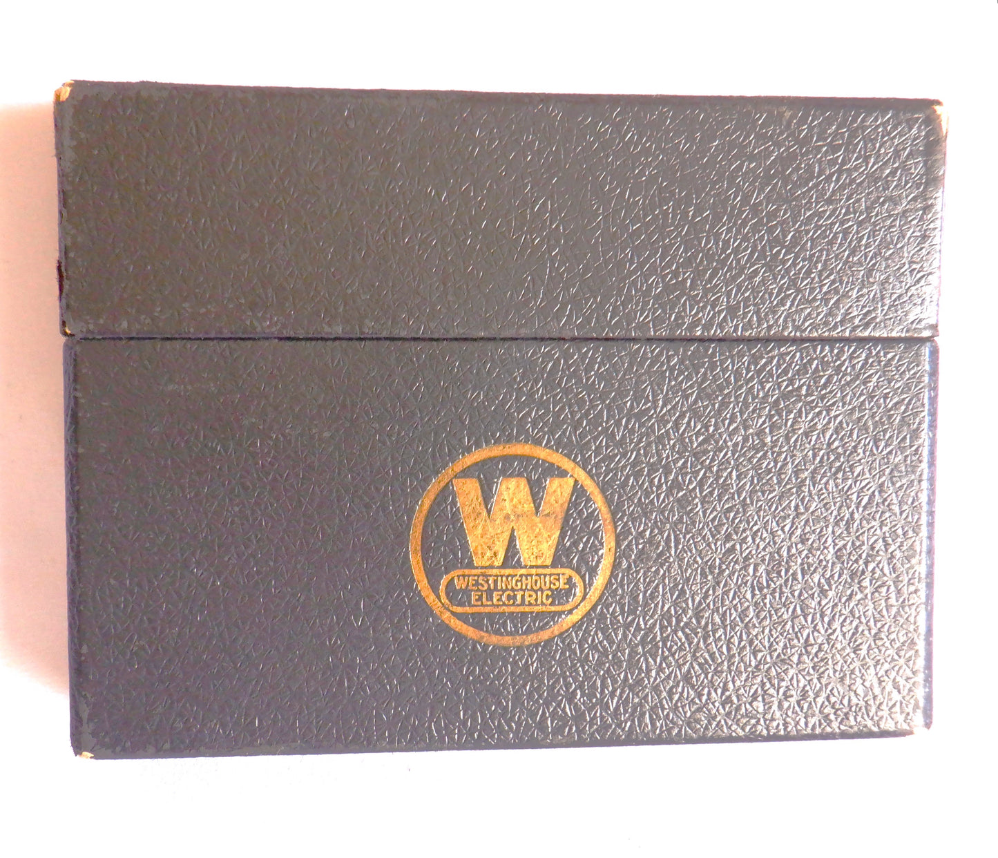 ANTIQUE BRIDGE PLAYING CARDS, 2-Packs & Original Case Compliments of THE WESTINGHOUSE ELECTRIC CORPORATION, 1920's