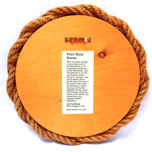 PORT HOLE SCENES, Original Vintage Nova Scotia Artwork by Lloyd G. Nowlan: ATLANTIC CANADA, P.E.I.