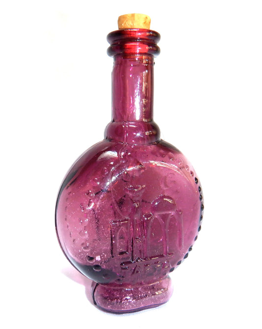 Miniature PURPLE JAFFA BOTTLE, Made in Taiwan 1960's