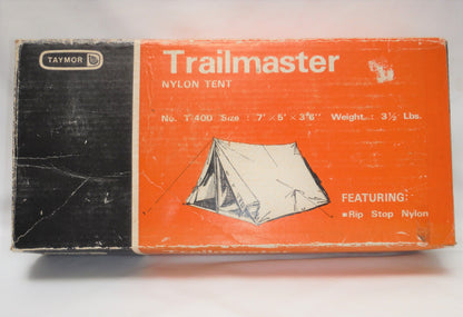 TRAILMASTER # T-400 Nylon Tent by Taymor Industries of Canada. BRAND-NEW-OLD-STOCK 1970's