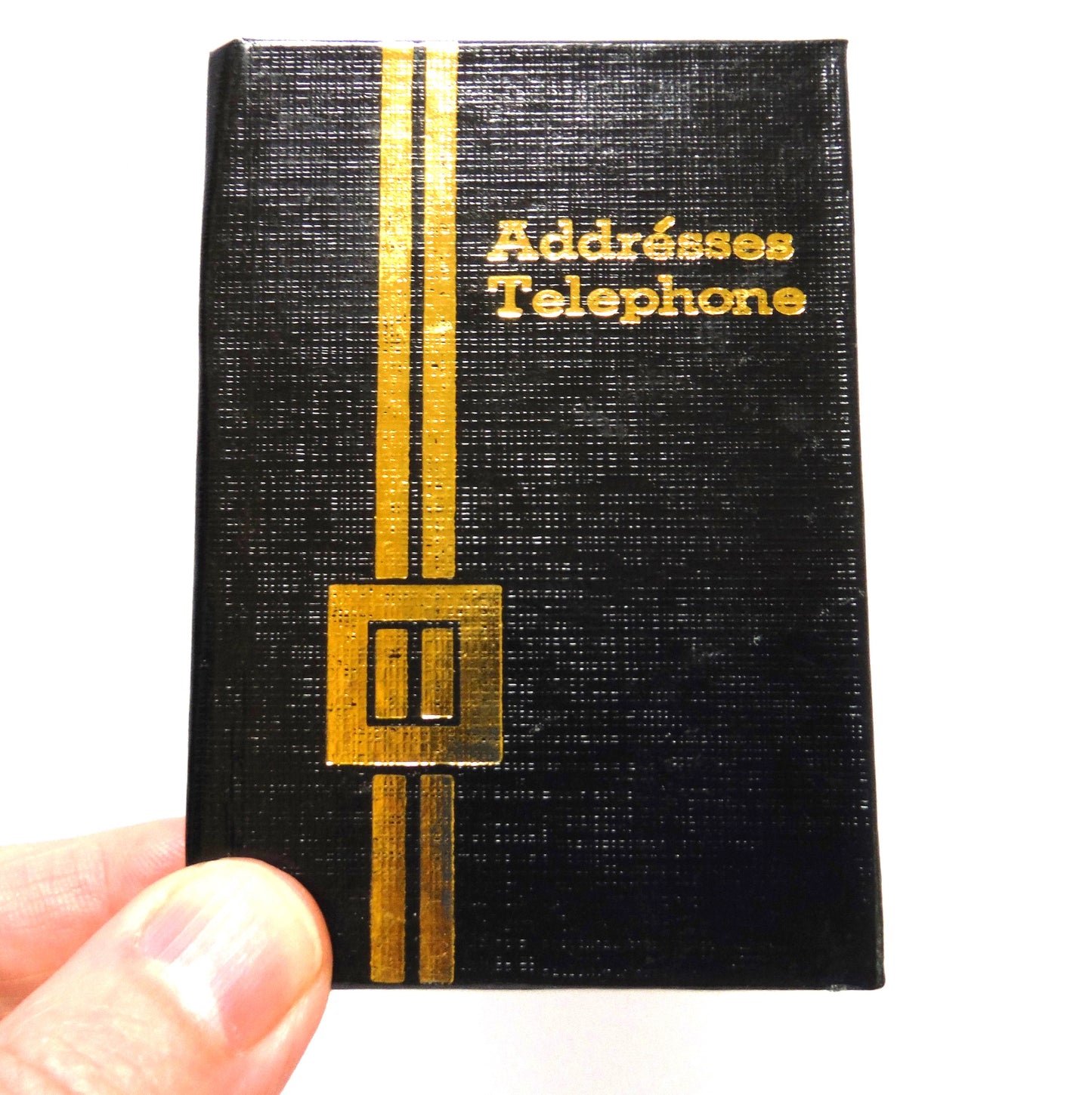 Vintage Made in Taiwan "Addresses Telephone" LBB (Little Black Book)