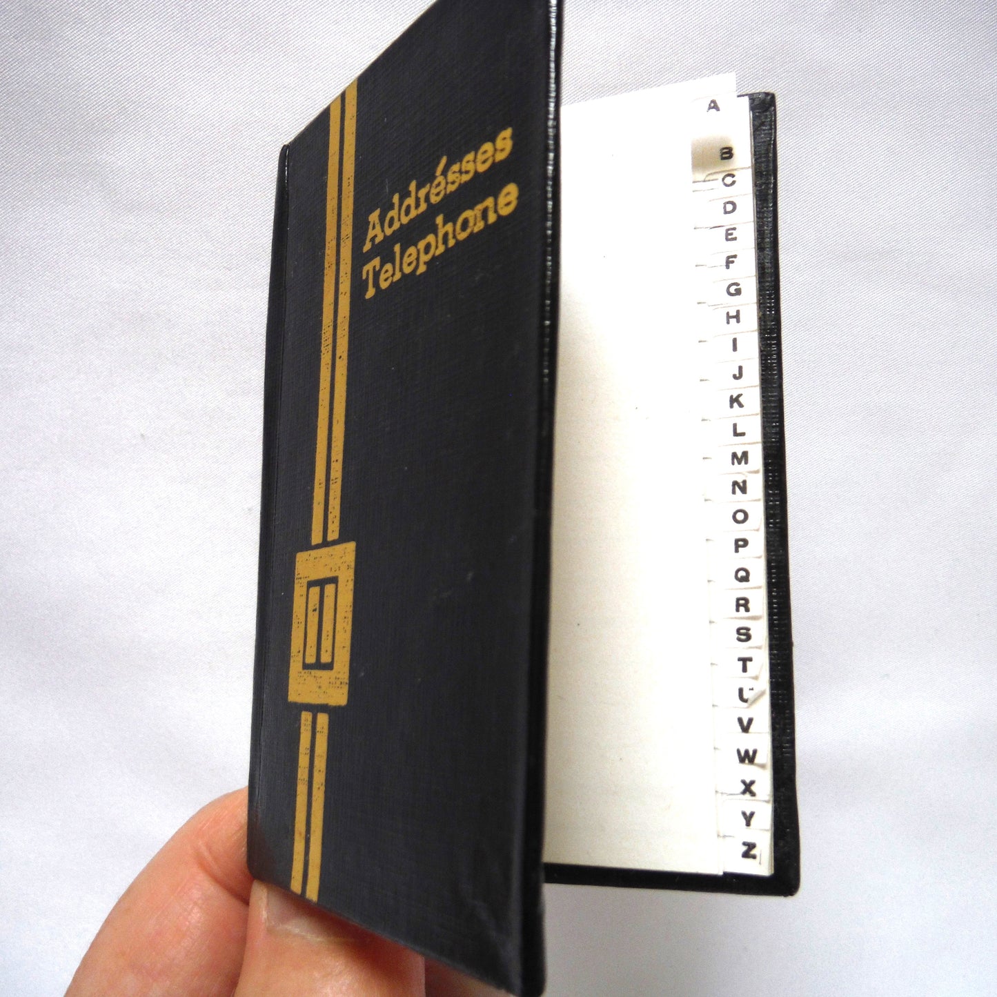Vintage Made in Taiwan "Addresses Telephone" LBB (Little Black Book)