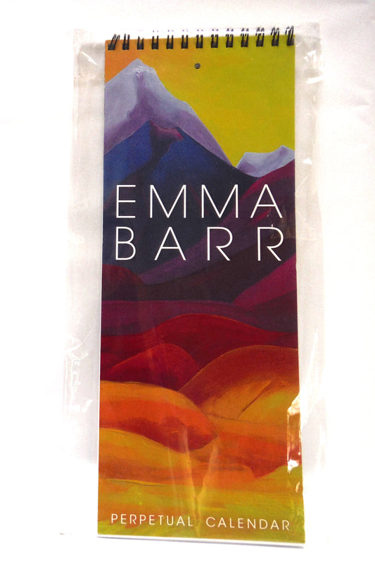 Vintage 2013 Brand New Perpetual Calendar: EMMA BARR FINE ARTS of Yukon, Canada