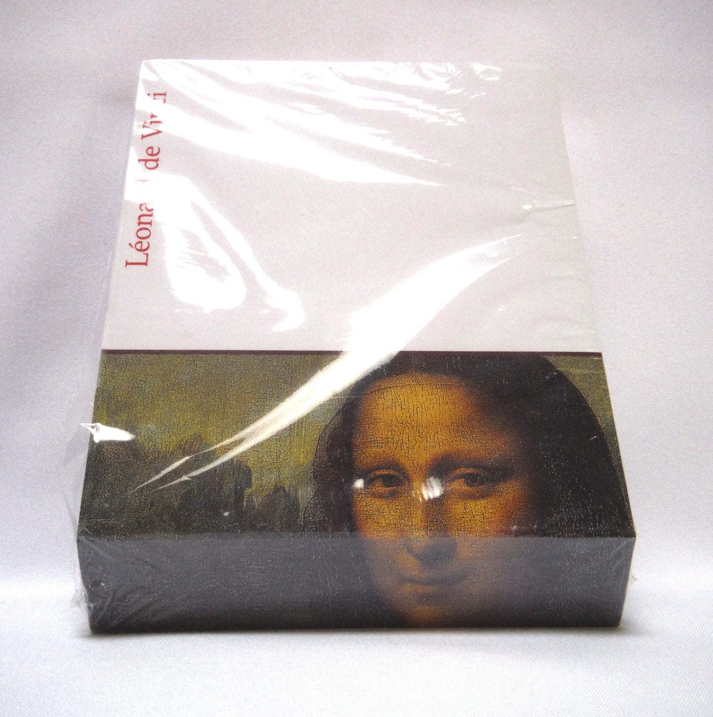 Vintage 2001 LEONARD DE VINCI MEMO PAD, Mona Lisa by The Musee Du Louvre of France