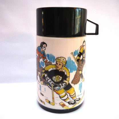 1970's BOBBY ORR, BOSTON BRUINS THERMOS, by Aladdin Industries Products of Canada