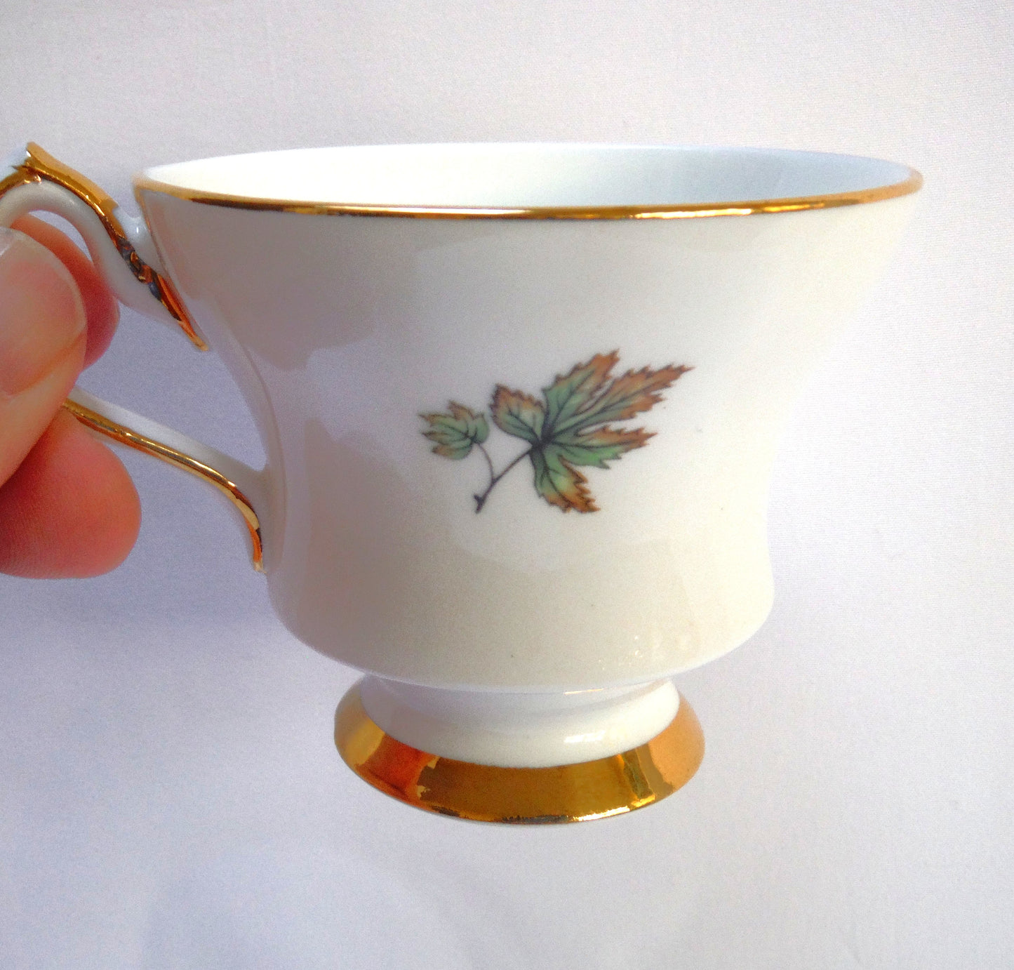 Collectible 1967 Tea Cup & Matching Saucer: CANADA'S CENTENNIAL 1867-1967 by Windsor of England