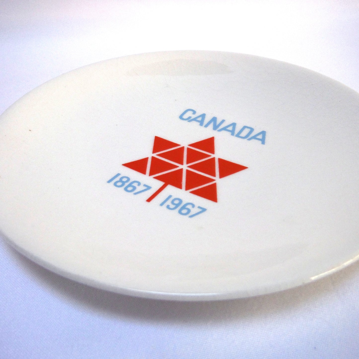 Vintage Canadian 1867-1967 EXPO Trinket Dish: A Centennial Commission by TAMS of England