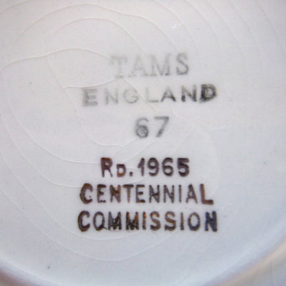 Vintage Canadian 1867-1967 EXPO Trinket Dish: A Centennial Commission by TAMS of England