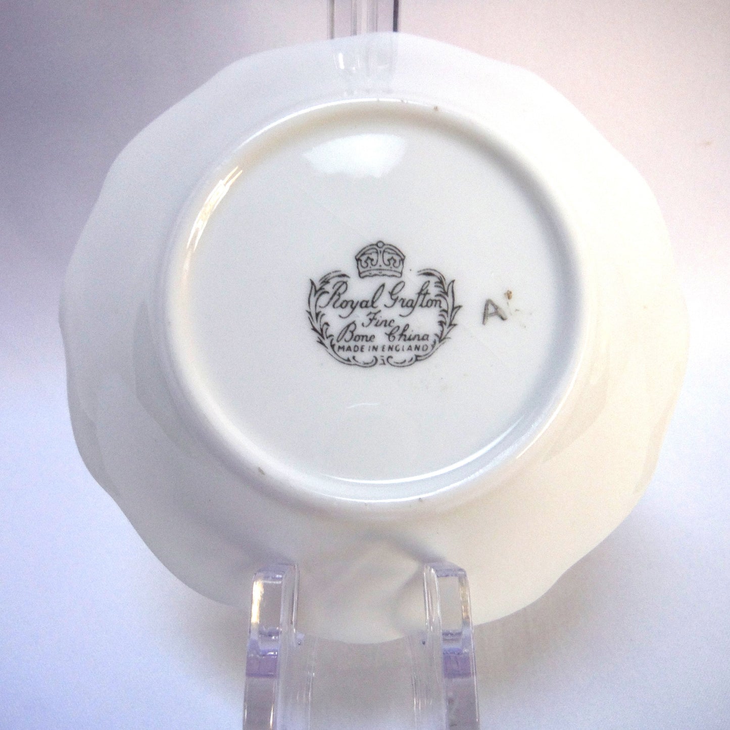 Vintage Trinket Dish by Royal Grafton of England: 'THE BRITISH COLUMBIA TARTAN'