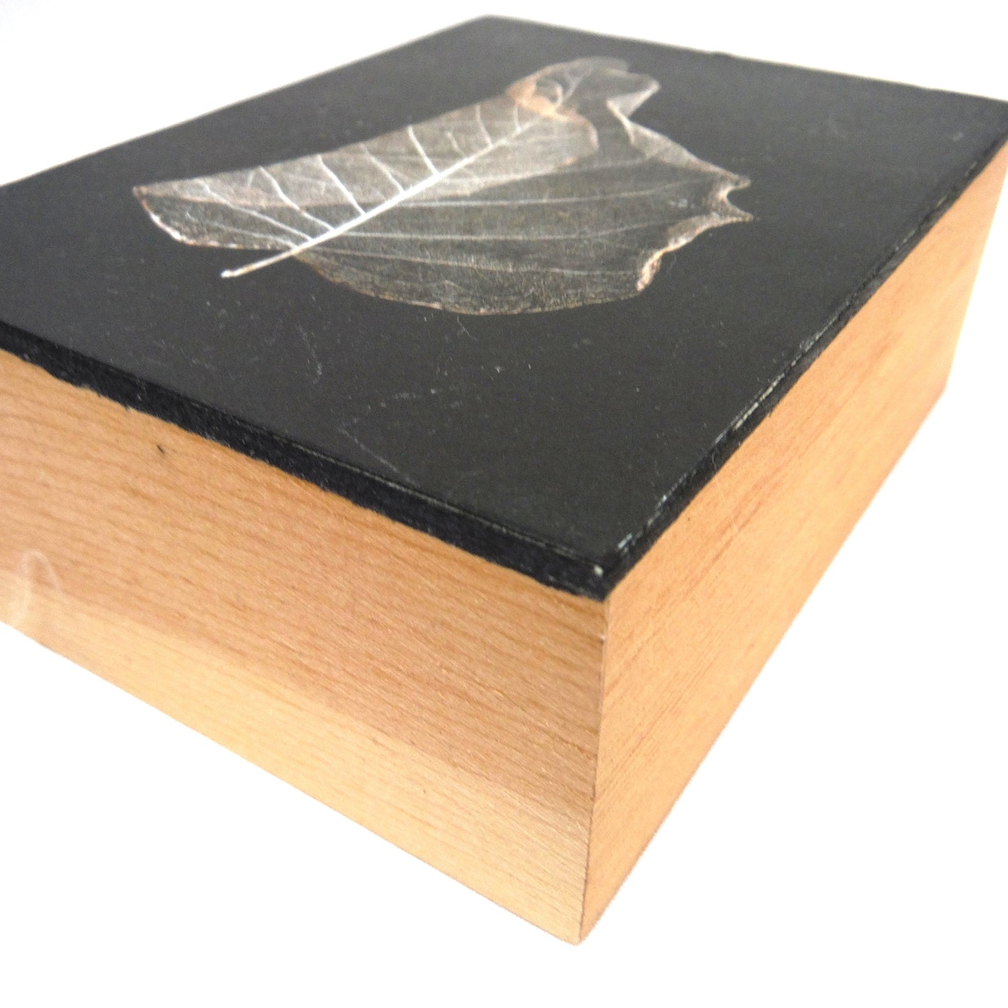 Solid Wood-Box Style ARTWORK, Signed by the Artist Raeanne Schachter: 'SIGNATURE'