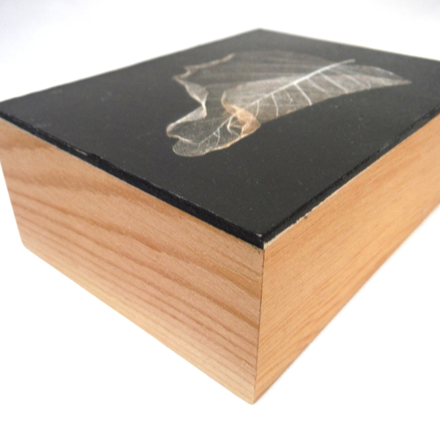 Solid Wood-Box Style ARTWORK, Signed by the Artist Raeanne Schachter: 'SIGNATURE'