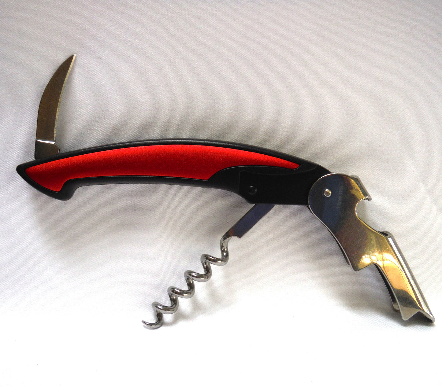 RED DOG SALOON, Multi-Use Wine Opening Tool in Crimsen Red