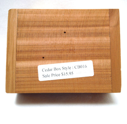 MOTHER'S KEEPSAKES MINIATURE CEDAR CHEST:  Contemporary Hinged-Lid Box w/ Intricate Engraving and Burgundy Velvet Lining