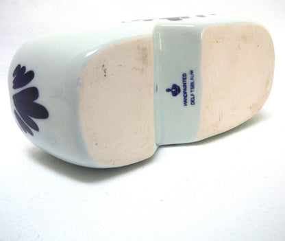 Vintage Hand Painted Delft Blue Ahtray: TRADITIONAL #3 LARGE HOLLAND DUTCH SHOE ASHTRAY (Brand New Condition!)