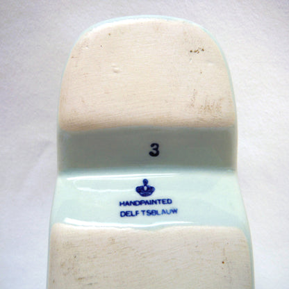 Vintage Hand Painted Delft Blue Ahtray: TRADITIONAL #3 LARGE HOLLAND DUTCH SHOE ASHTRAY (Brand New Condition!)