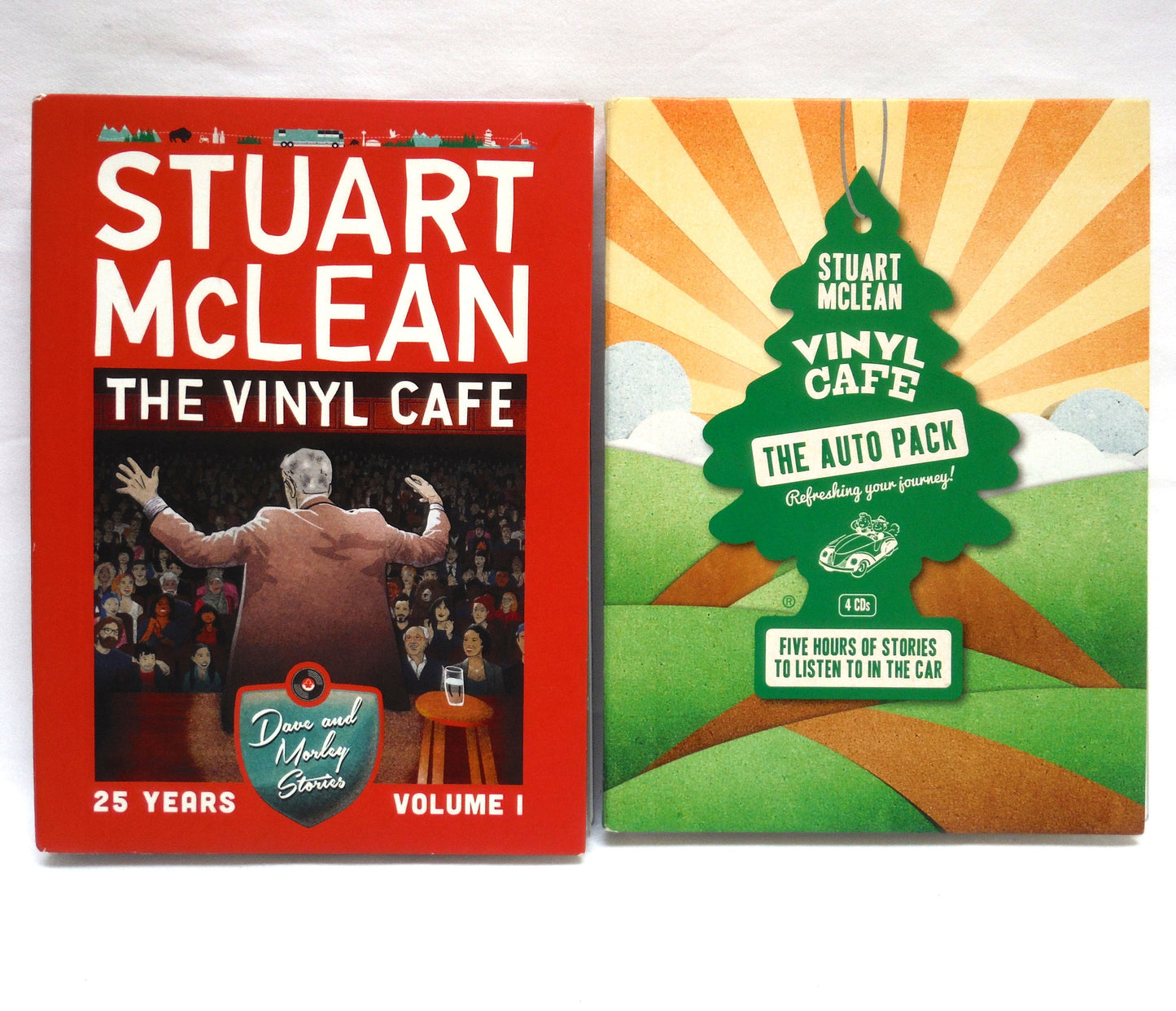 TWO-PACK OF STUART MCLEAN VINYL CAFÉ DVD COLLECTIONS: Includes The Auto Pack, and Vinyl Café 25 Years Vol I