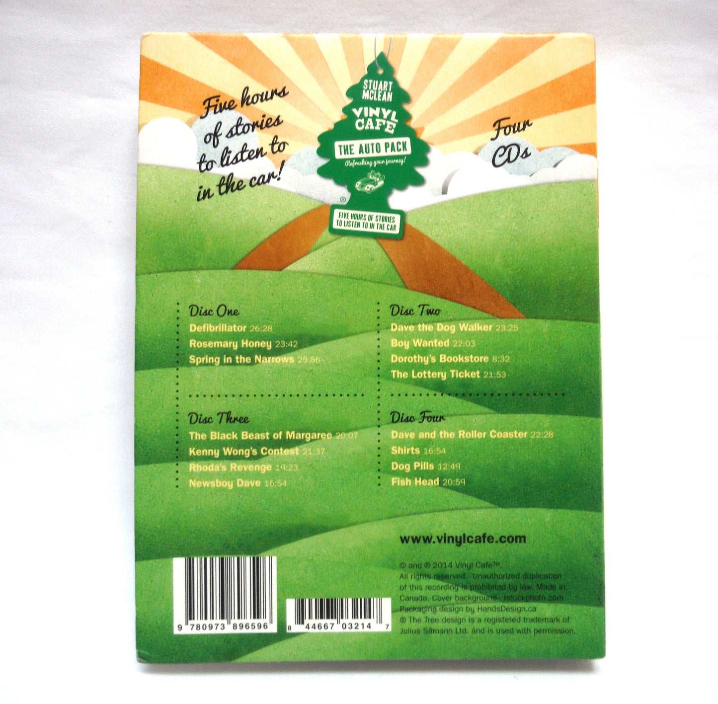 TWO-PACK OF STUART MCLEAN VINYL CAFÉ DVD COLLECTIONS: Includes The Auto Pack, and Vinyl Café 25 Years Vol I