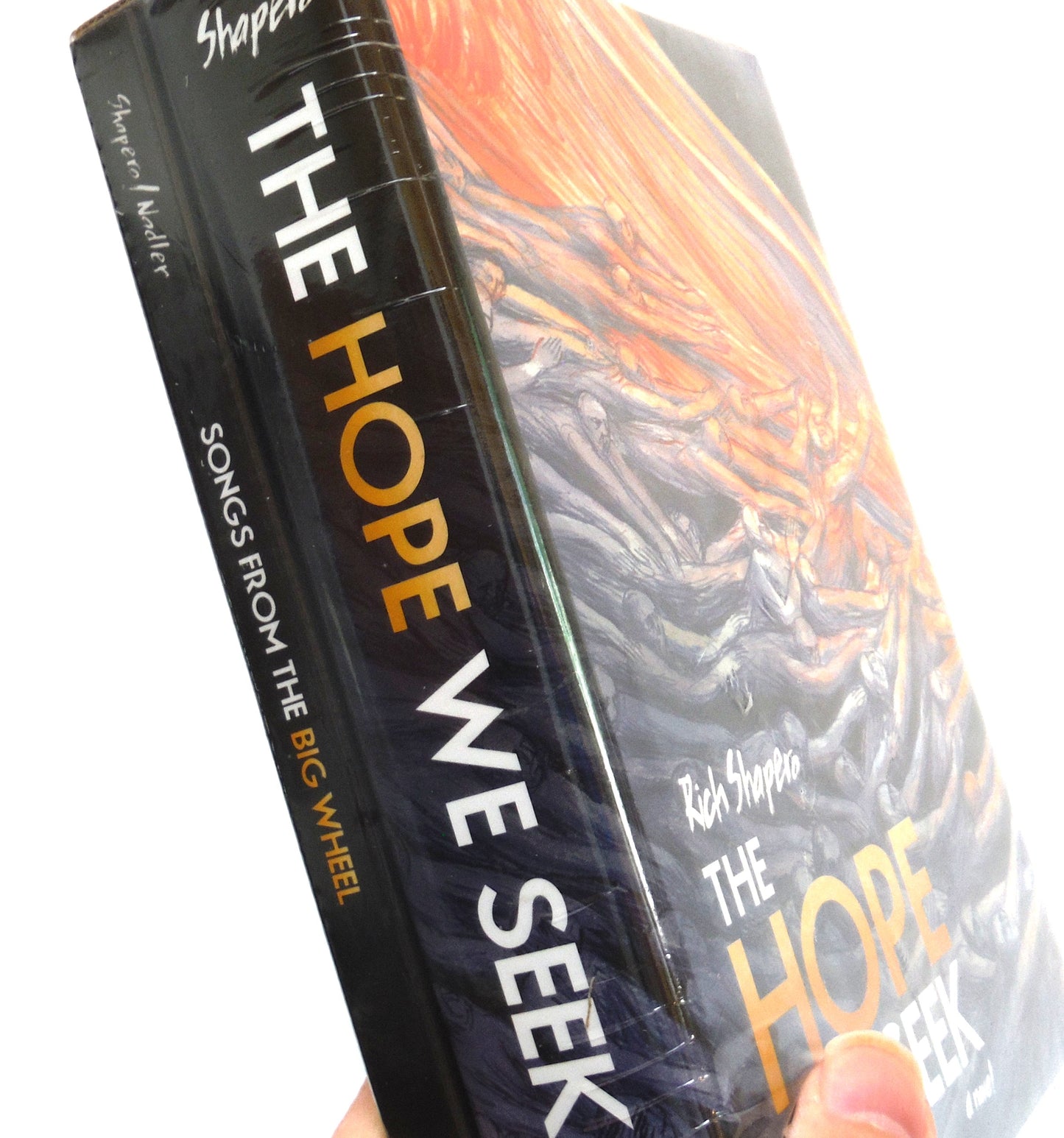 RICH SHAPERO'S "THE HOPE WE SEEK", 2014 Hardcover Book and Music DVD Boxed Set BRAND NEW-OLD STOCK