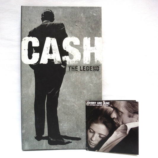 CASH THE LEGEND: The 4-CD Book-Bound Set Covering 1955-2002, and The Legend Booklet by Patrick Carr, 2005