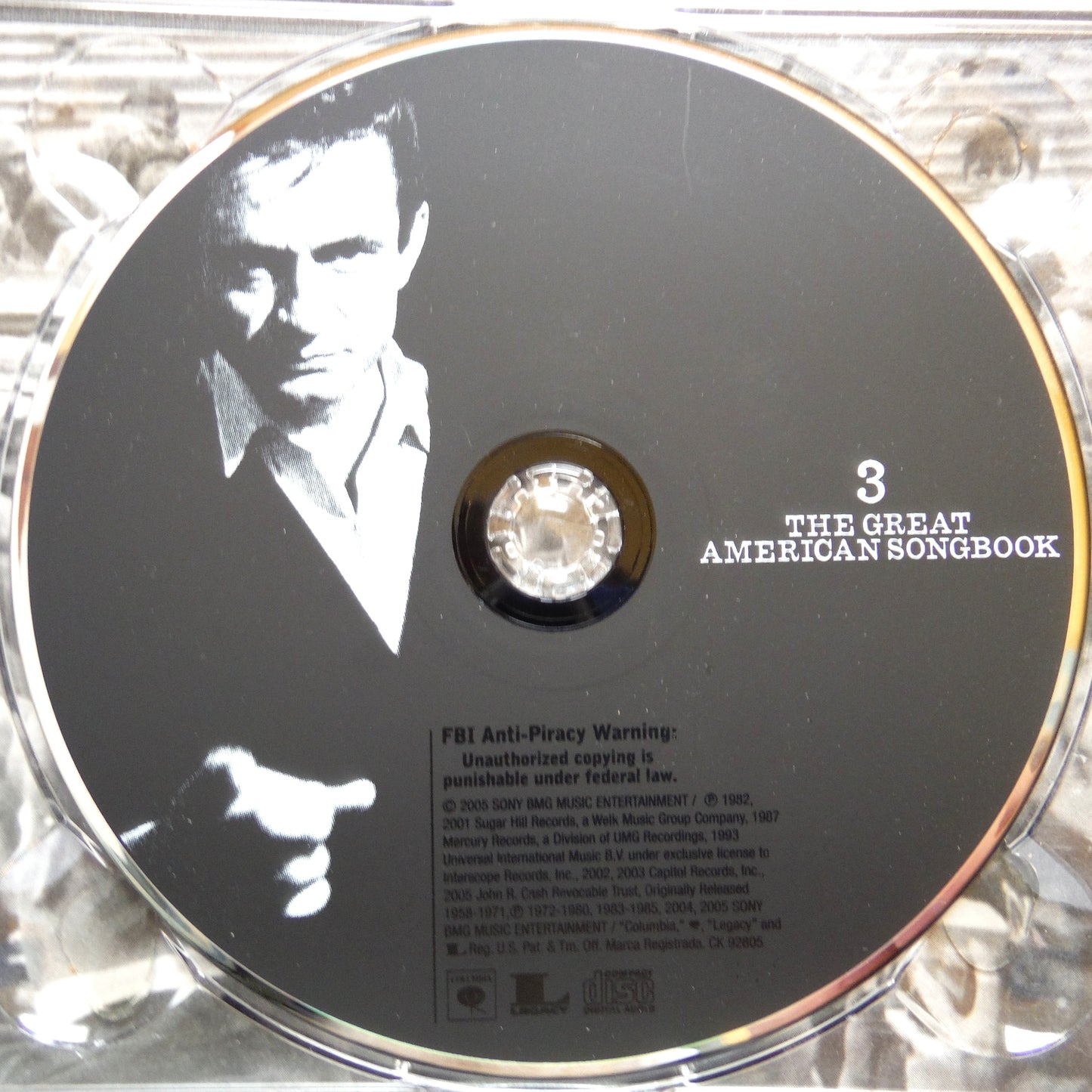CASH THE LEGEND: The 4-CD Book-Bound Set Covering 1955-2002, and The Legend Booklet by Patrick Carr, 2005