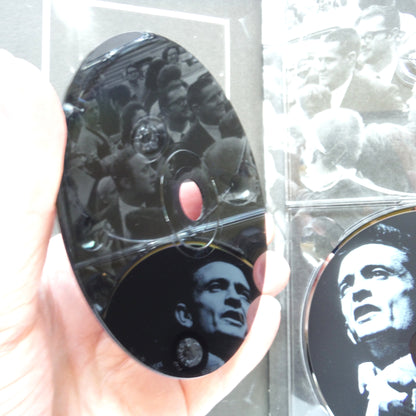 CASH THE LEGEND: The 4-CD Book-Bound Set Covering 1955-2002, and The Legend Booklet by Patrick Carr, 2005