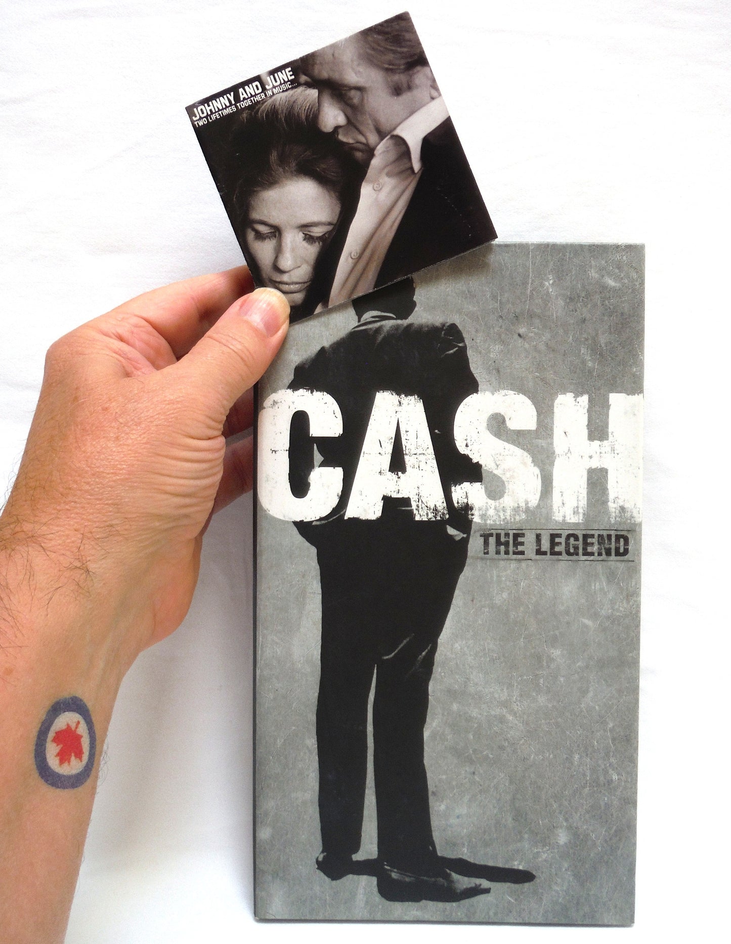 CASH THE LEGEND: The 4-CD Book-Bound Set Covering 1955-2002, and The Legend Booklet by Patrick Carr, 2005