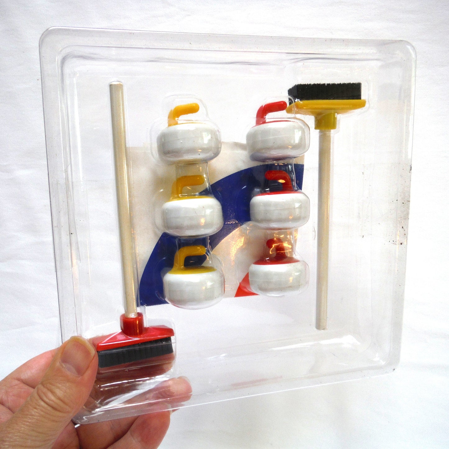 AN ANALYSIS OF THE ART OF CURLING by H.E. Weyman, and Mini Table-Top Curling Game: A Paul's Two-Pack Where Old Meets New!