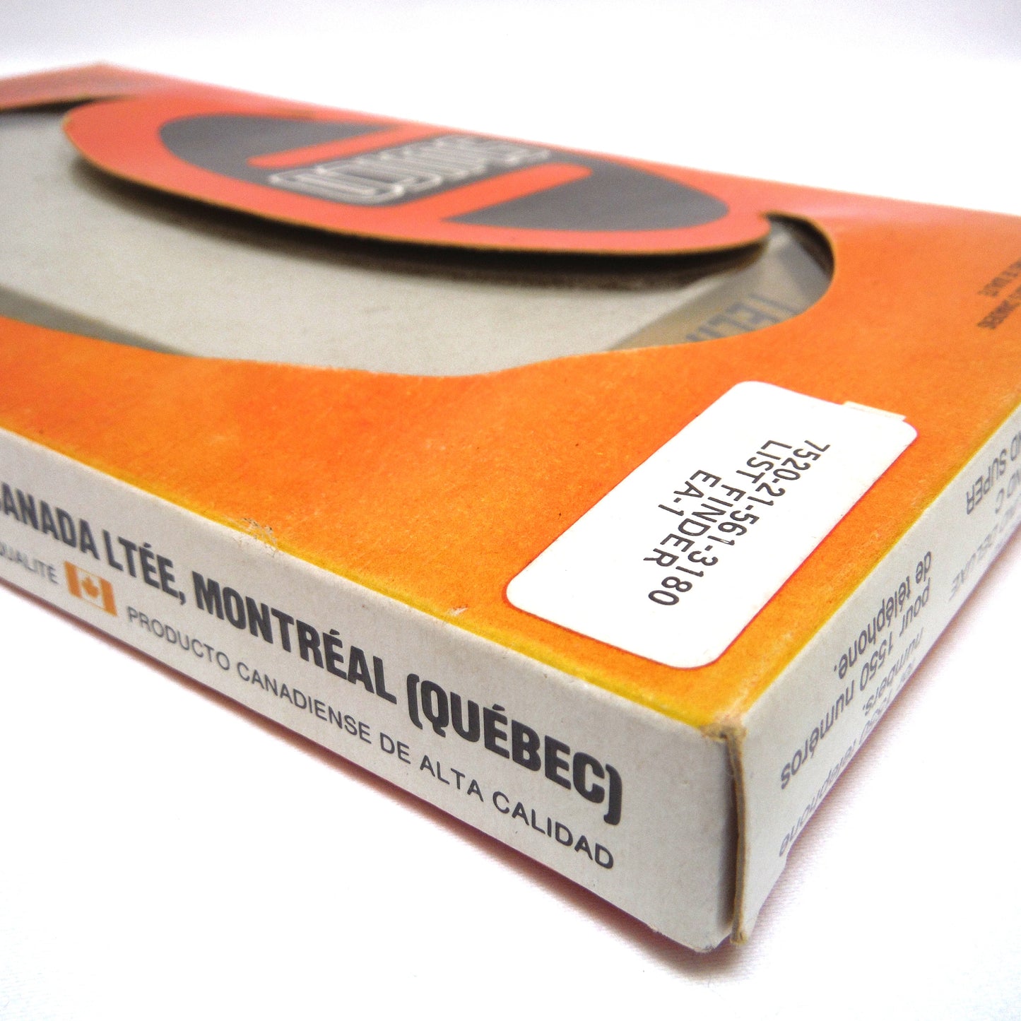 1970'S SWICO TEL-IND TELEPHONE LIST FINDER INDEX, by SWICO Swedish Industrial Corp of Montreal Quebec Canada BRAND-NEW-STILL-IN-BOX!