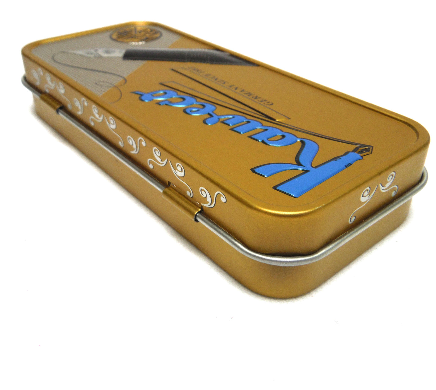 KAWECO, LICENSE TO WRITE, BRASS SPORT MODEL MECHANICAL PENCIL, with Original Metal Case and COA from Germany