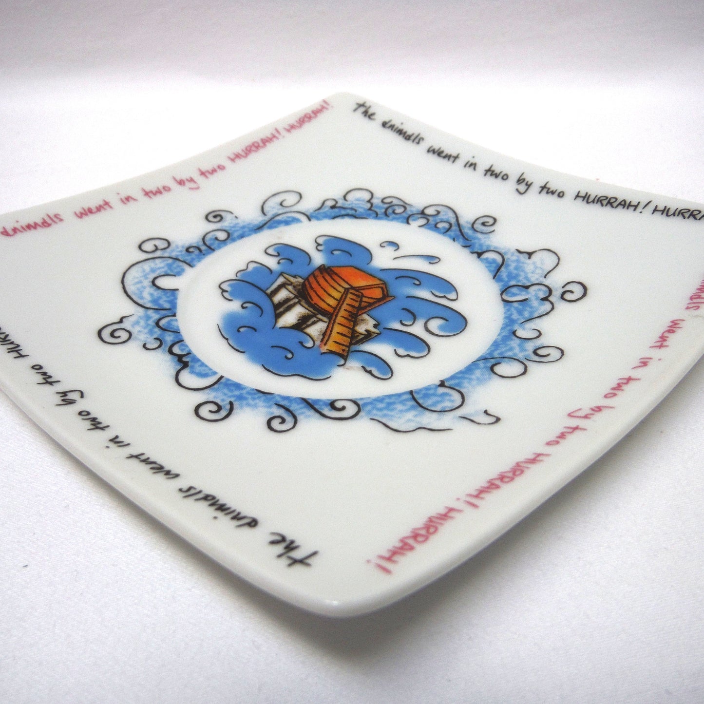 Pair of Contemporary SQUARE TRINKET TRAYS, Designed by PAUL CARDEW of NOAH'S ARK