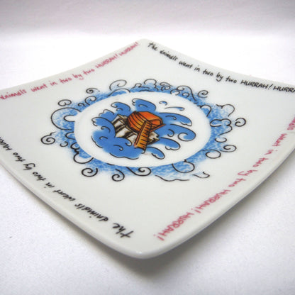 Pair of Contemporary SQUARE TRINKET TRAYS, Designed by PAUL CARDEW of NOAH'S ARK