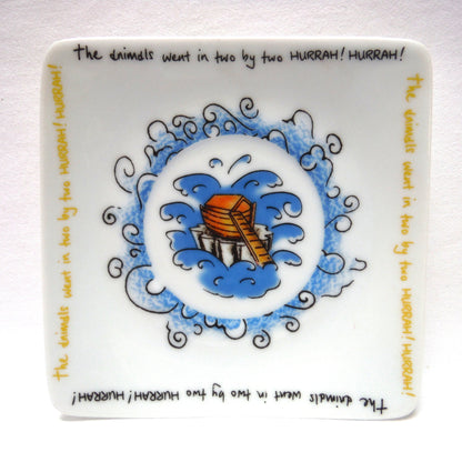 Pair of Contemporary SQUARE TRINKET TRAYS, Designed by PAUL CARDEW of NOAH'S ARK