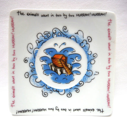 Pair of Contemporary SQUARE TRINKET TRAYS, Designed by PAUL CARDEW of NOAH'S ARK