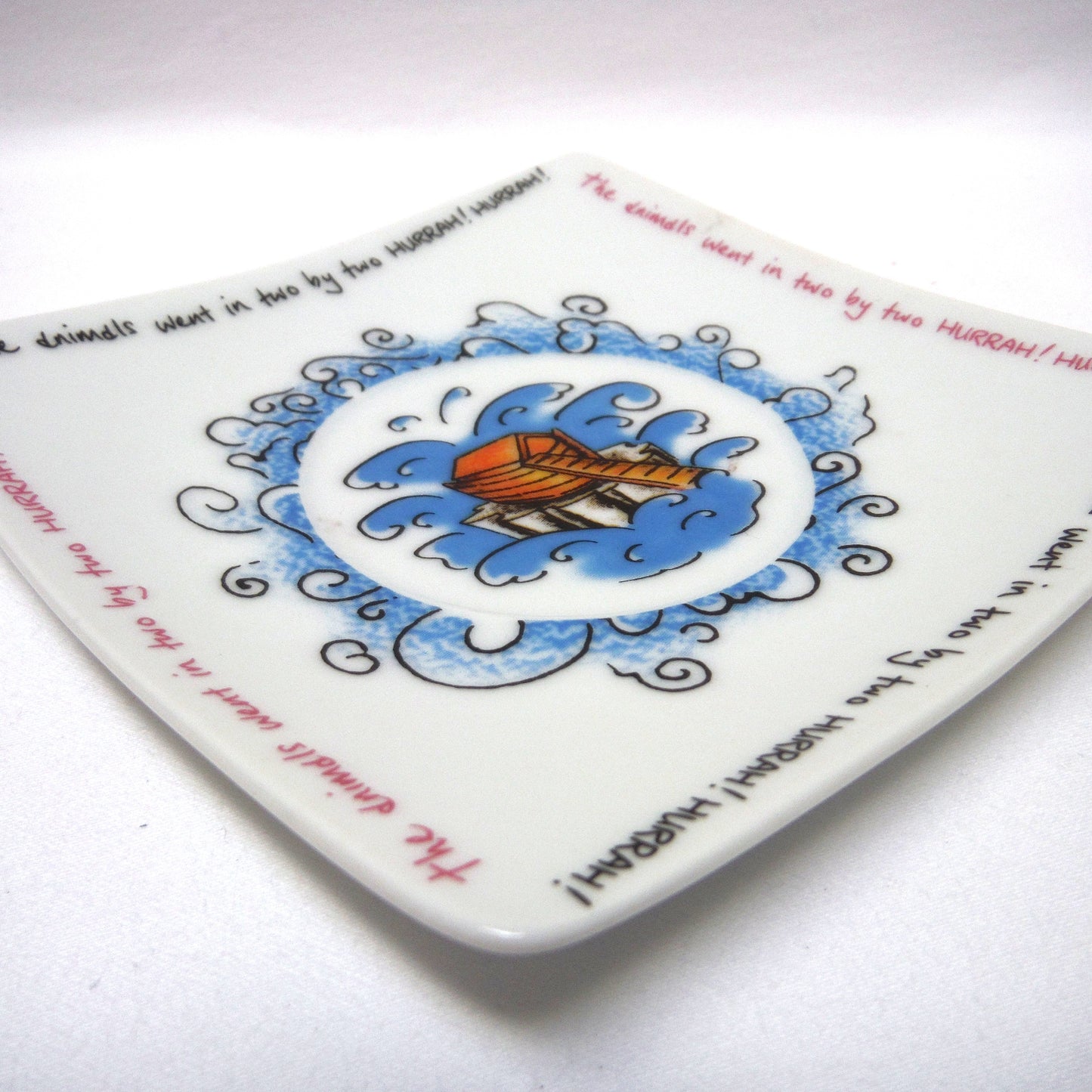 Pair of Contemporary SQUARE TRINKET TRAYS, Designed by PAUL CARDEW of NOAH'S ARK