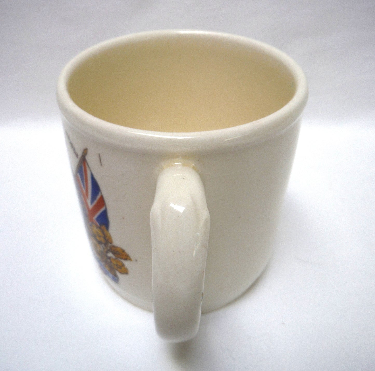 QEII June 2, 1953 CORONATION COFFEE MUG by British Pottery Manufacturers of England