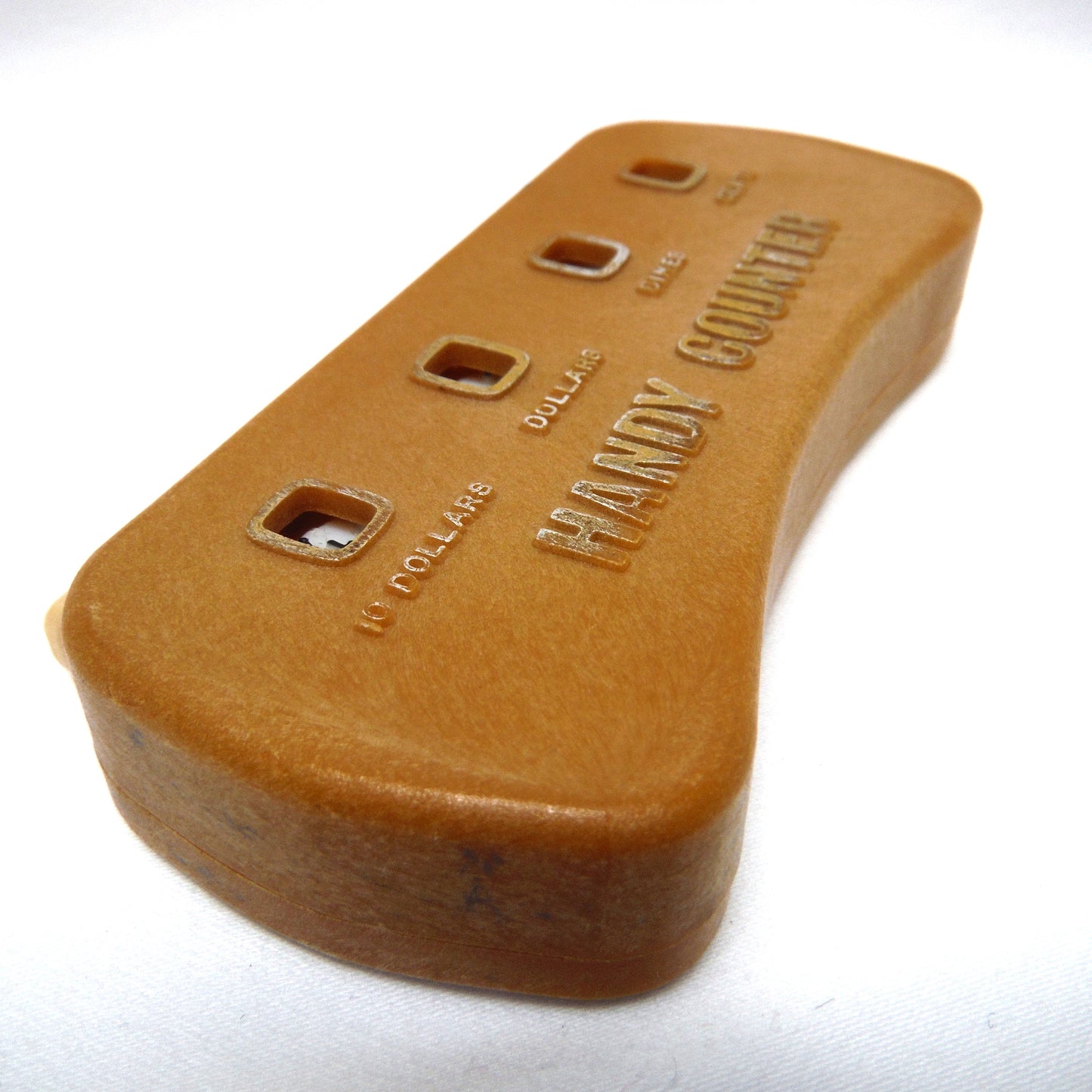 Mid-Century Hand-Held Money HANDY COUNTER, Working Condition and Made in Hong Kong