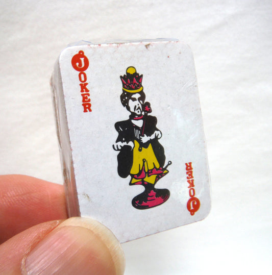 PLAYING CARDS: Vintage Miniature Deck of Cards, Brand New Still Factory Wrapped