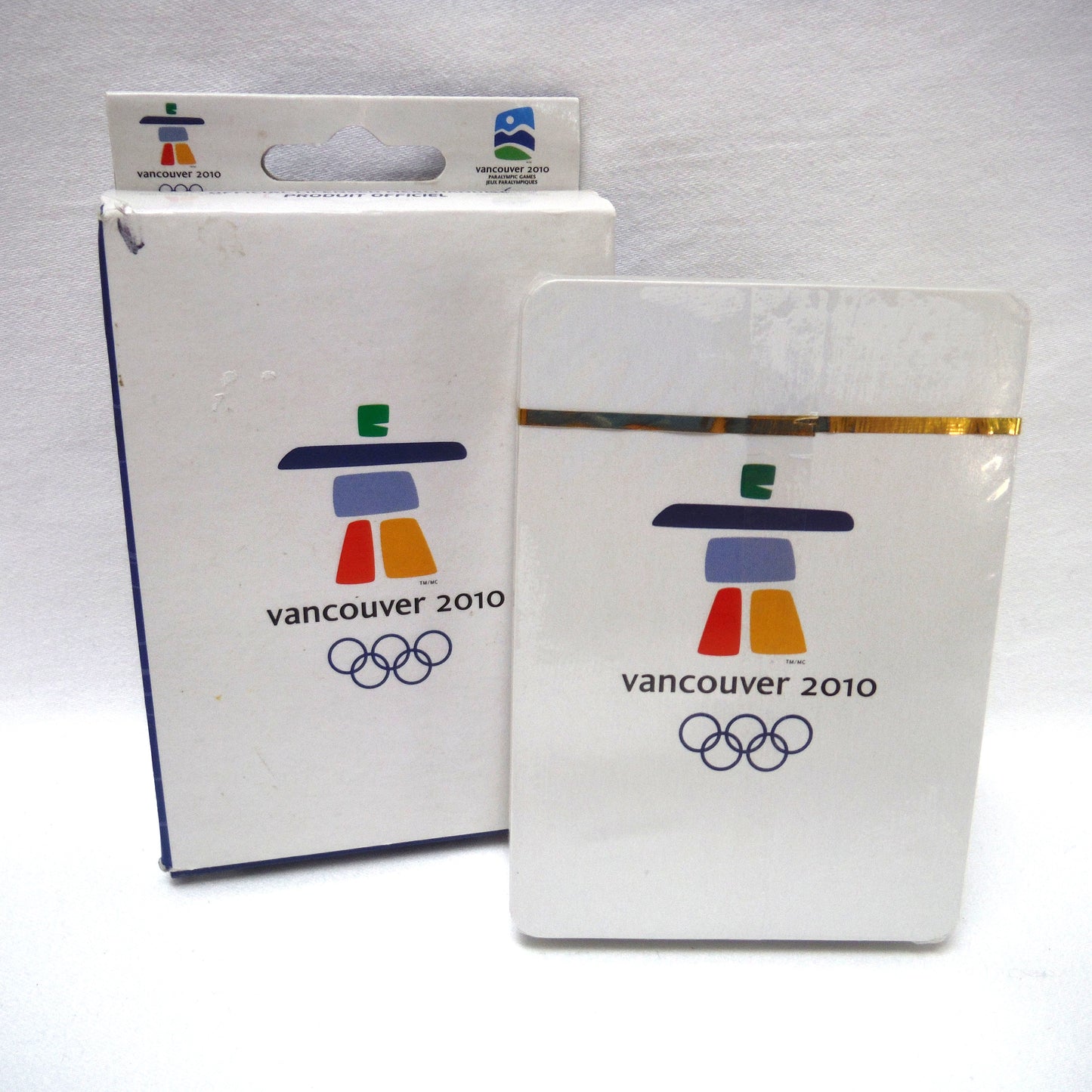 PLAYING CARDS: 2010 Vancouver Olympics in Original Box, Brand New Still Factory Wrapped