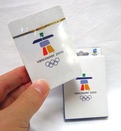 PLAYING CARDS: 2010 Vancouver Olympics in Original Box, Brand New Still Factory Wrapped