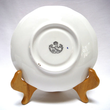 BRITISH COLUMBIA 100th ANNIVERSARY 1958 TEA CUPS and SAUCERS, by Royal Grafton Fine Bone China of England.  (Priced Individually)