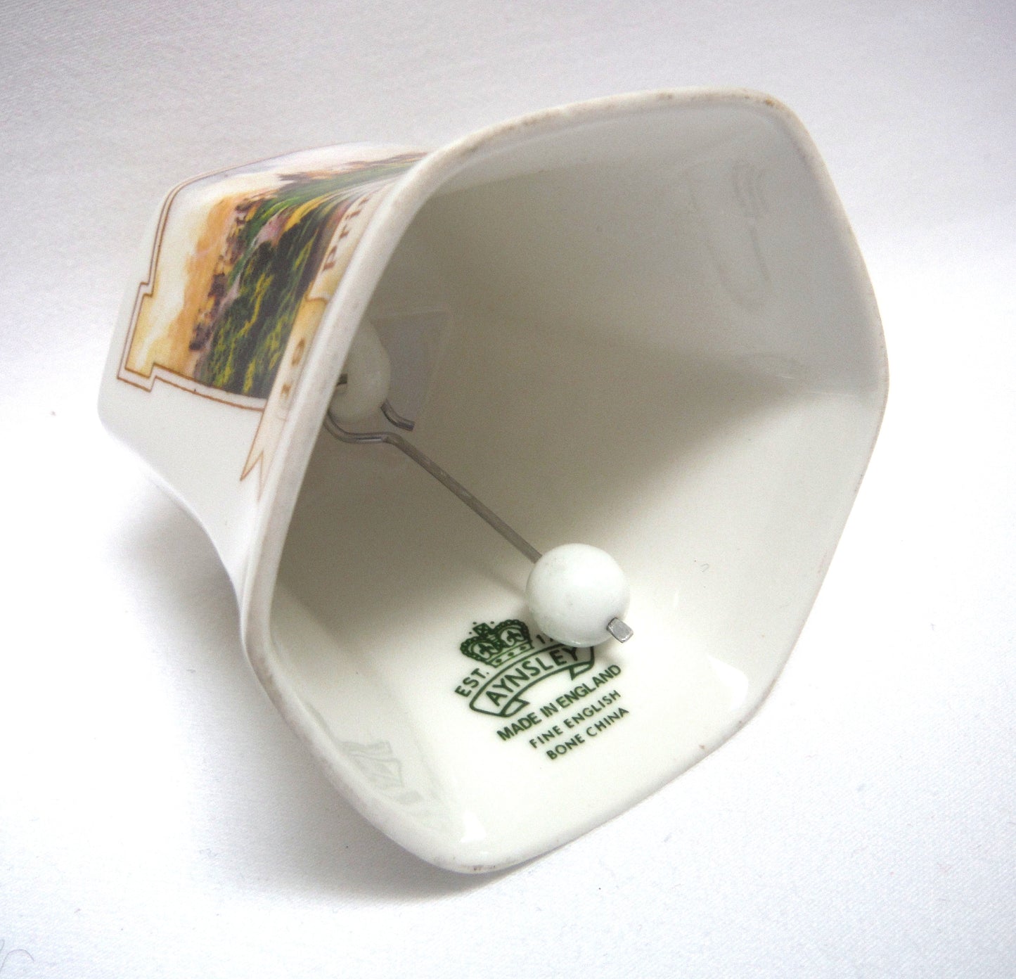 21st June 1982 PRINCE WILLIAM of WALES BIRTH SOUVENIR COMMEMORATE BELL, by Aynsley Fine China of England