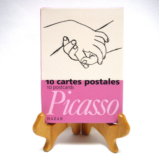 PICASSO POSTCARDS and ENVELOPES SLIPSET, Pack of 10 cartes postales by Hazan 2001, Printed in France