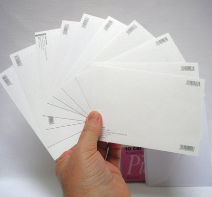 PICASSO POSTCARDS and ENVELOPES SLIPSET, Pack of 10 cartes postales by Hazan 2001, Printed in France