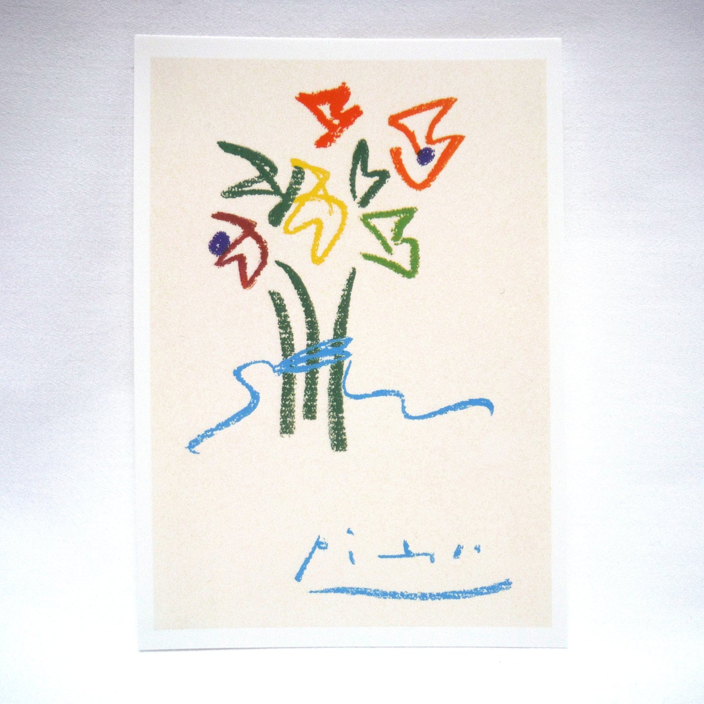 PICASSO POSTCARDS and ENVELOPES SLIPSET, Pack of 10 cartes postales by Hazan 2001, Printed in France