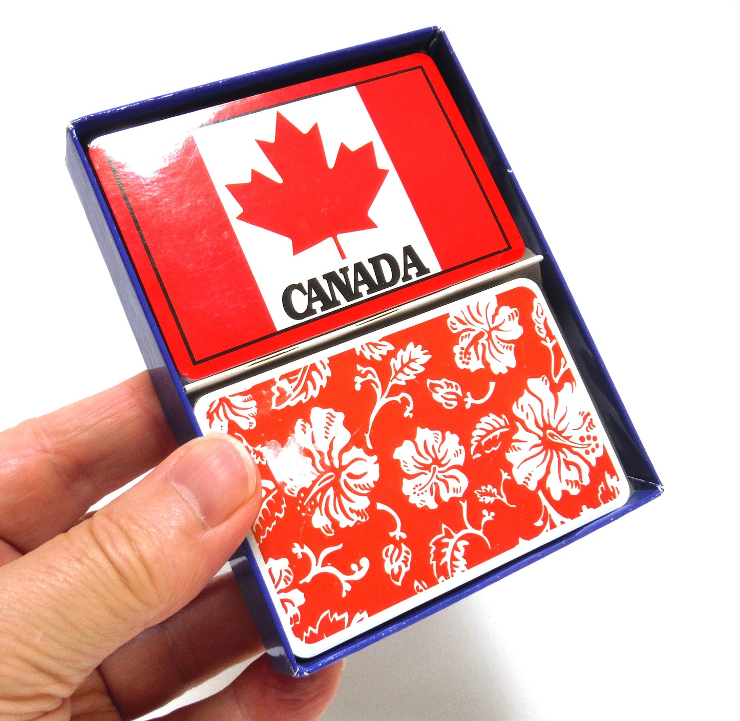 VINTAGE PLAYING CARDS: 2-Pack Brand New Playing Cards Gift Set: Features CANADA and PAISLEY Covers