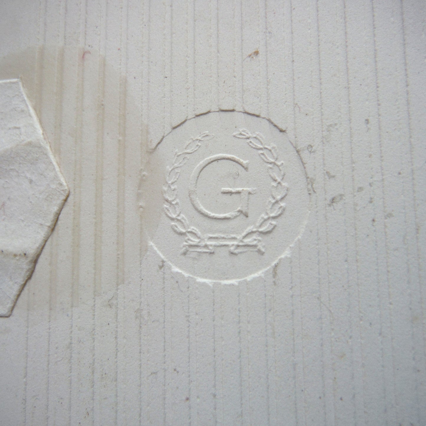 Vintage Hand Painted DELFT BLUE 6 x 6 inch Ceramic Tile: 'De Timmerman'