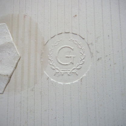 Vintage Hand Painted DELFT BLUE 6 x 6 inch Ceramic Tile: 'De Timmerman'